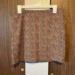 Size 12 Cheetah Print Skirt